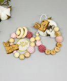Pacifier chain and teether set