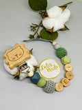 Pacifier chain and teether set