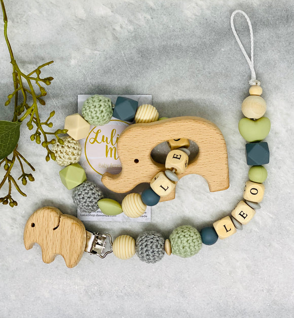 Pacifier Chain and Teether Set