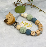 Pacifier chain and teether set