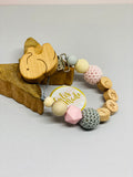 Pacifier chain and teether set