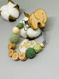 Pacifier chain and teether set