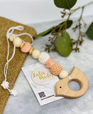 Kinderwagenkette und Maxi cosi Anhänger