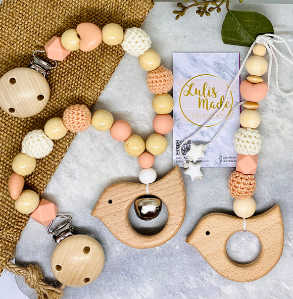 Kinderwagenkette und Maxi cosi Anhänger