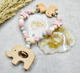 Kinderwagenkette Lulismade "Elefant" Mädchen