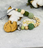 Pacifier chain and teether set