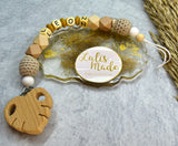 Pacifier chain with name