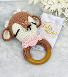 Pacifier chain and teether set