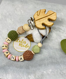 Pacifier chain and teether set