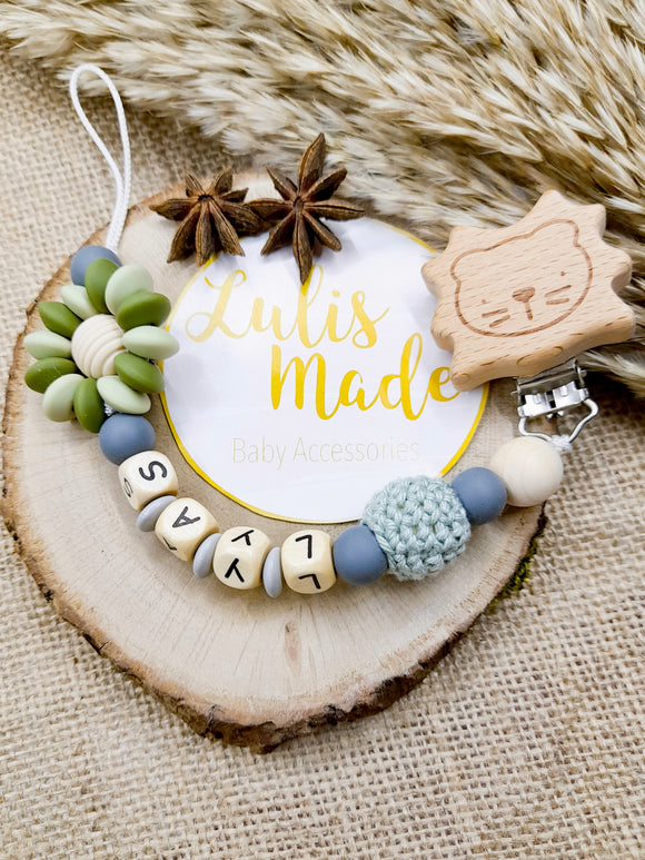 Pacifier Chain with Name